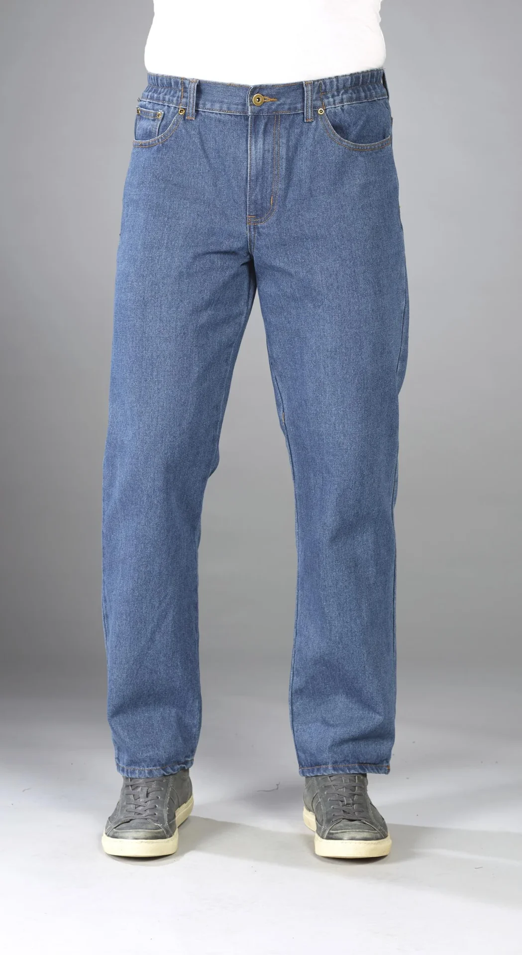 Dehnbundjeans, Farbe blau, Gr. 48 - 1