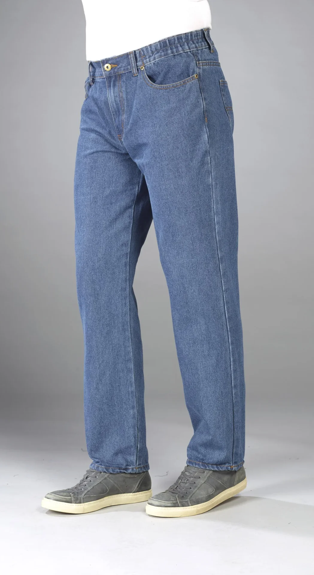 Dehnbundjeans, Farbe blau, Gr. 48 - 3