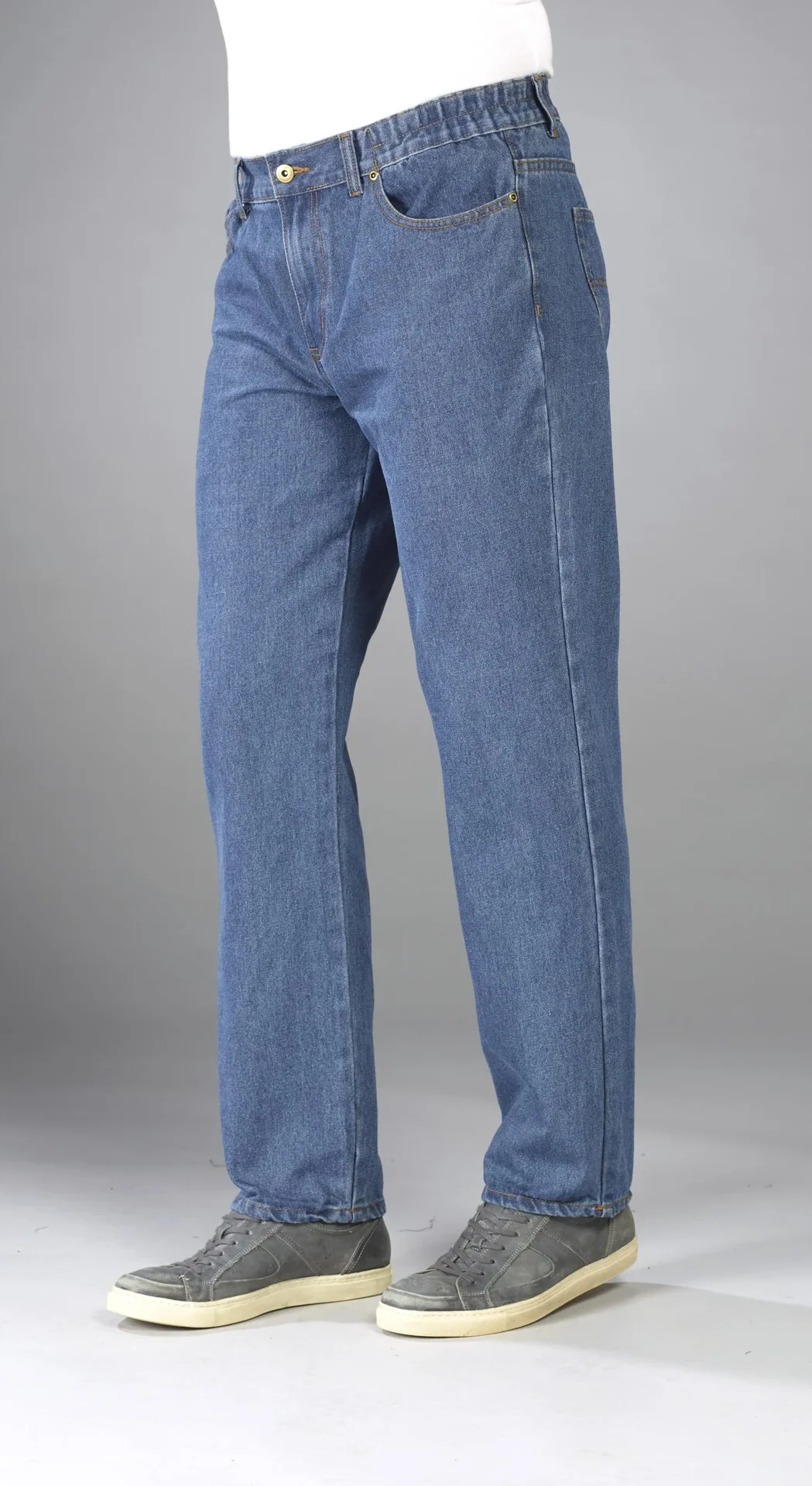 Dehnbundjeans, Farbe blau, Gr. 48 - 5