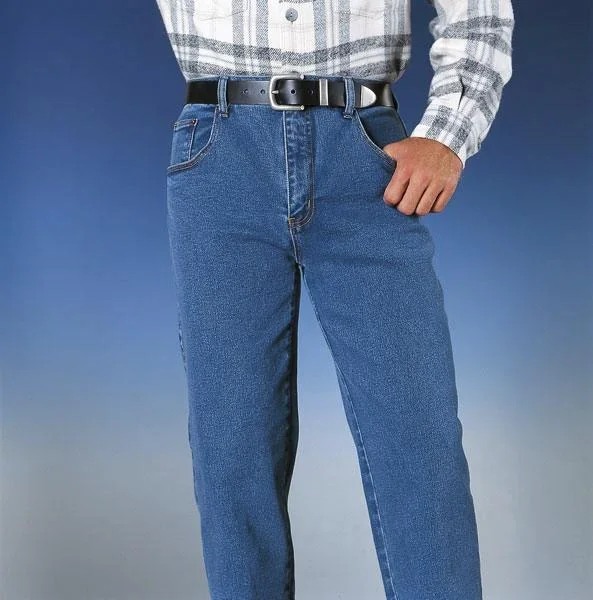 Dehnbundjeans, Farbe blau, Gr. 48 - 6