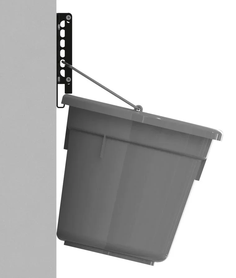 Sicherheitswandhalter für FlatBack Eimer - 0
