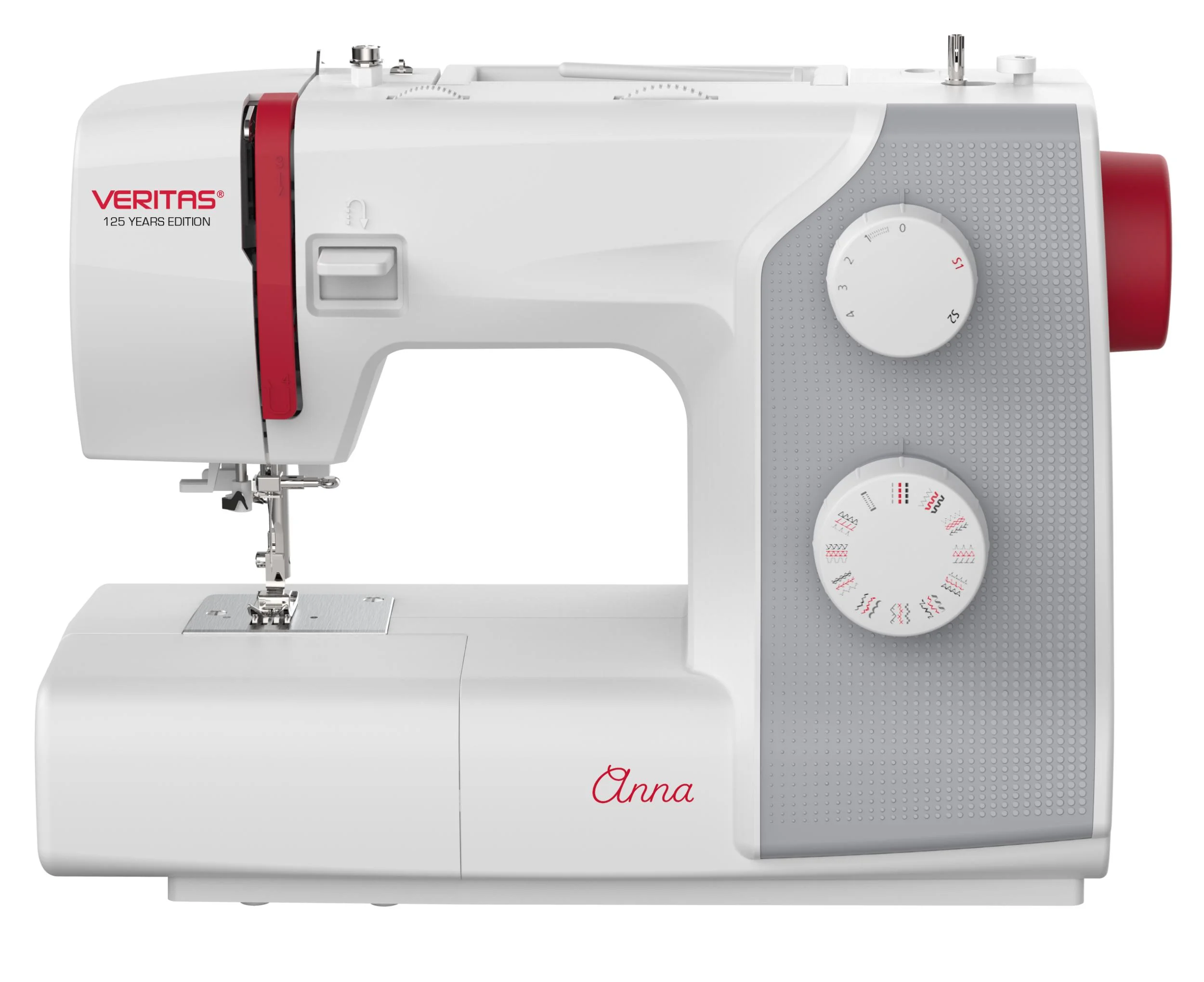 Nähmaschine „Anna“ 1-Stufen-Knopflochautomatik, 32 Stichprogramme - 0