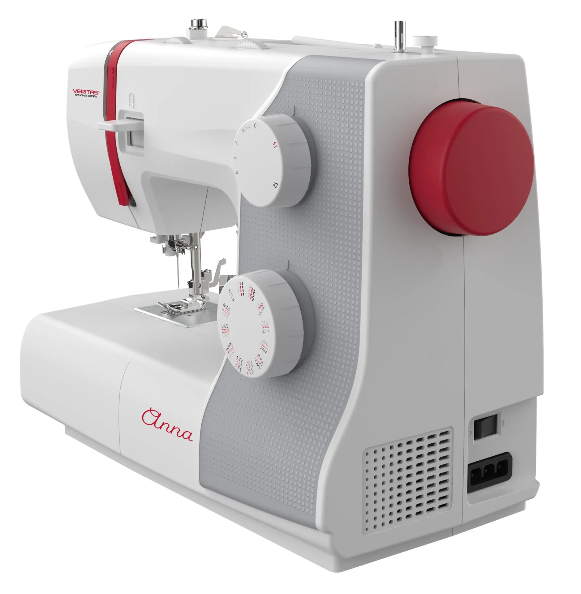 Nähmaschine „Anna“ 1-Stufen-Knopflochautomatik, 32 Stichprogramme - 1