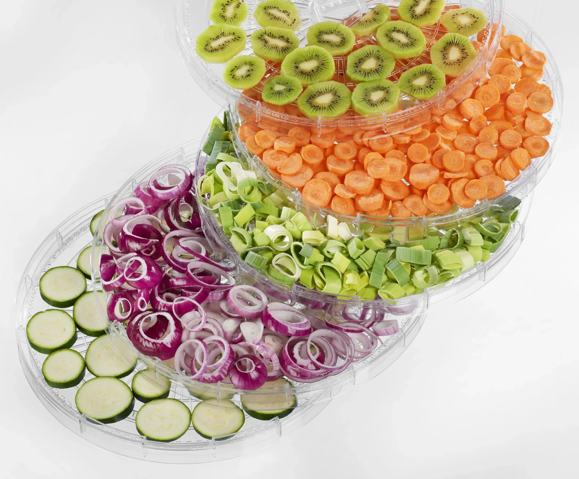 Dörrautomat, 500 Watt, Weiß/ transparent - 2