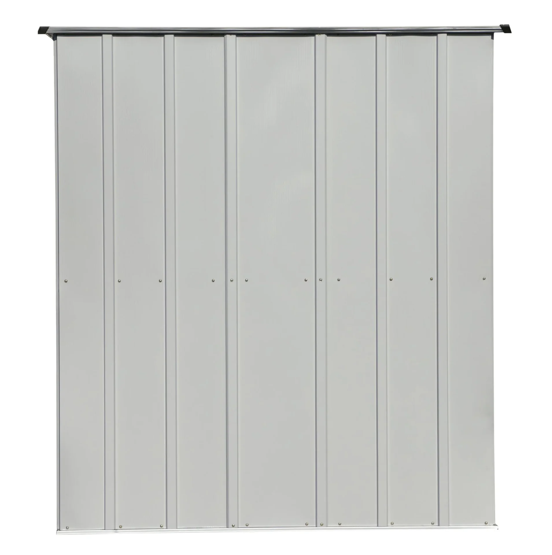 Geräteschrank 5x3 lichtgrau/anthrazit 1,72 x 1 x 1,89 m - 2