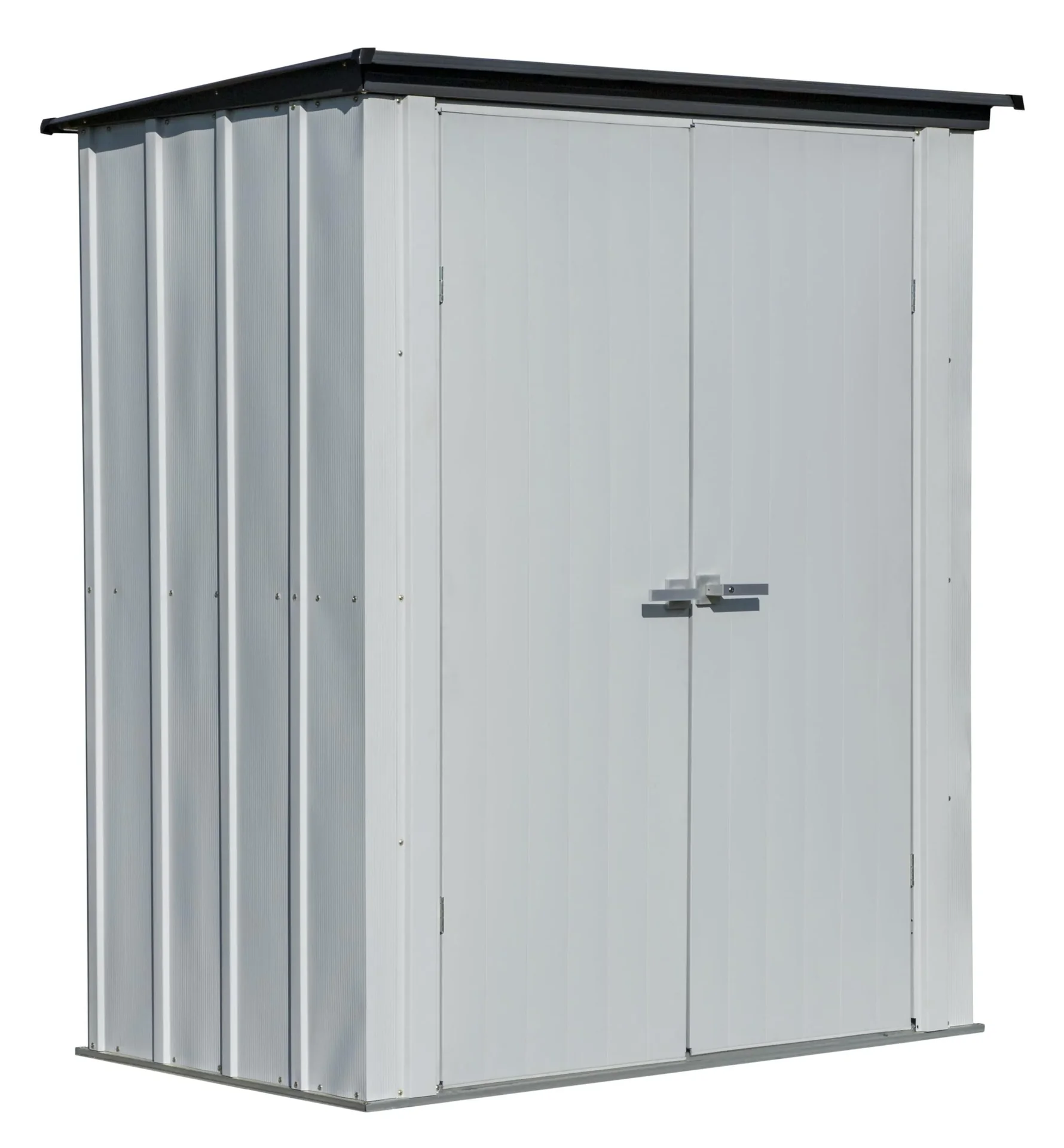 Geräteschrank 5x3 lichtgrau/anthrazit 1,72 x 1 x 1,89 m - 3