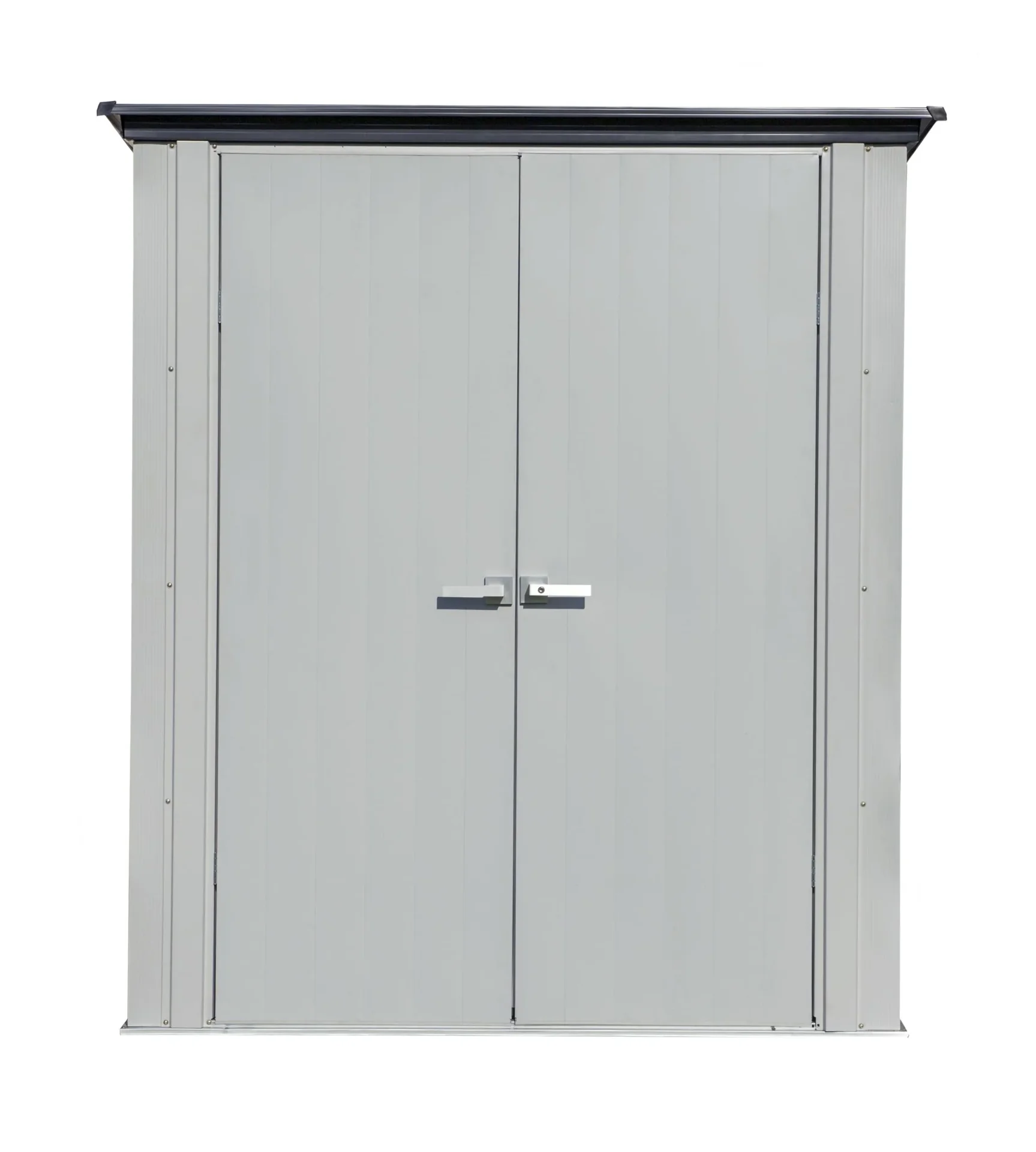 Geräteschrank 5x3 lichtgrau/anthrazit 1,72 x 1 x 1,89 m - 8