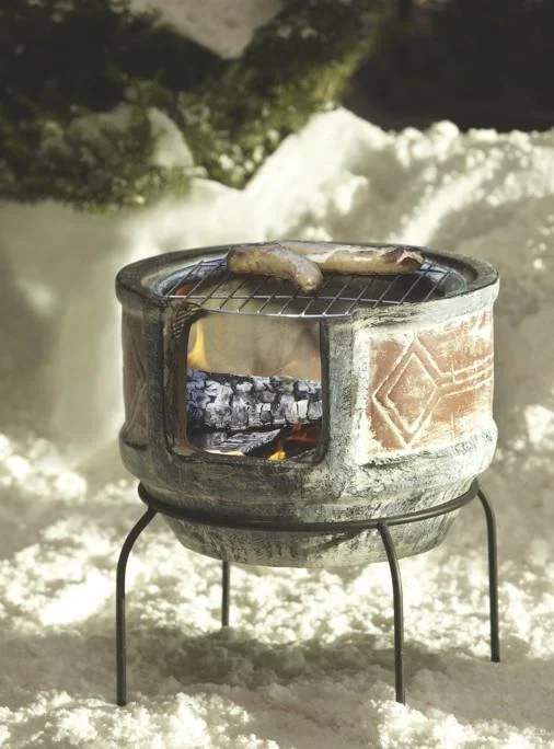 Mexiko Grillkamin "Geo Design" - 3