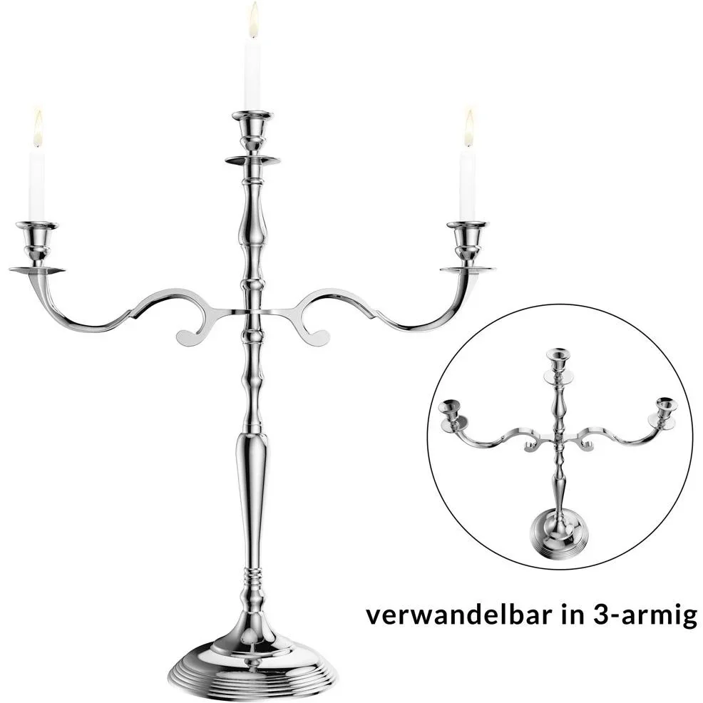 Kerzenleuchter 80cm silber - 3