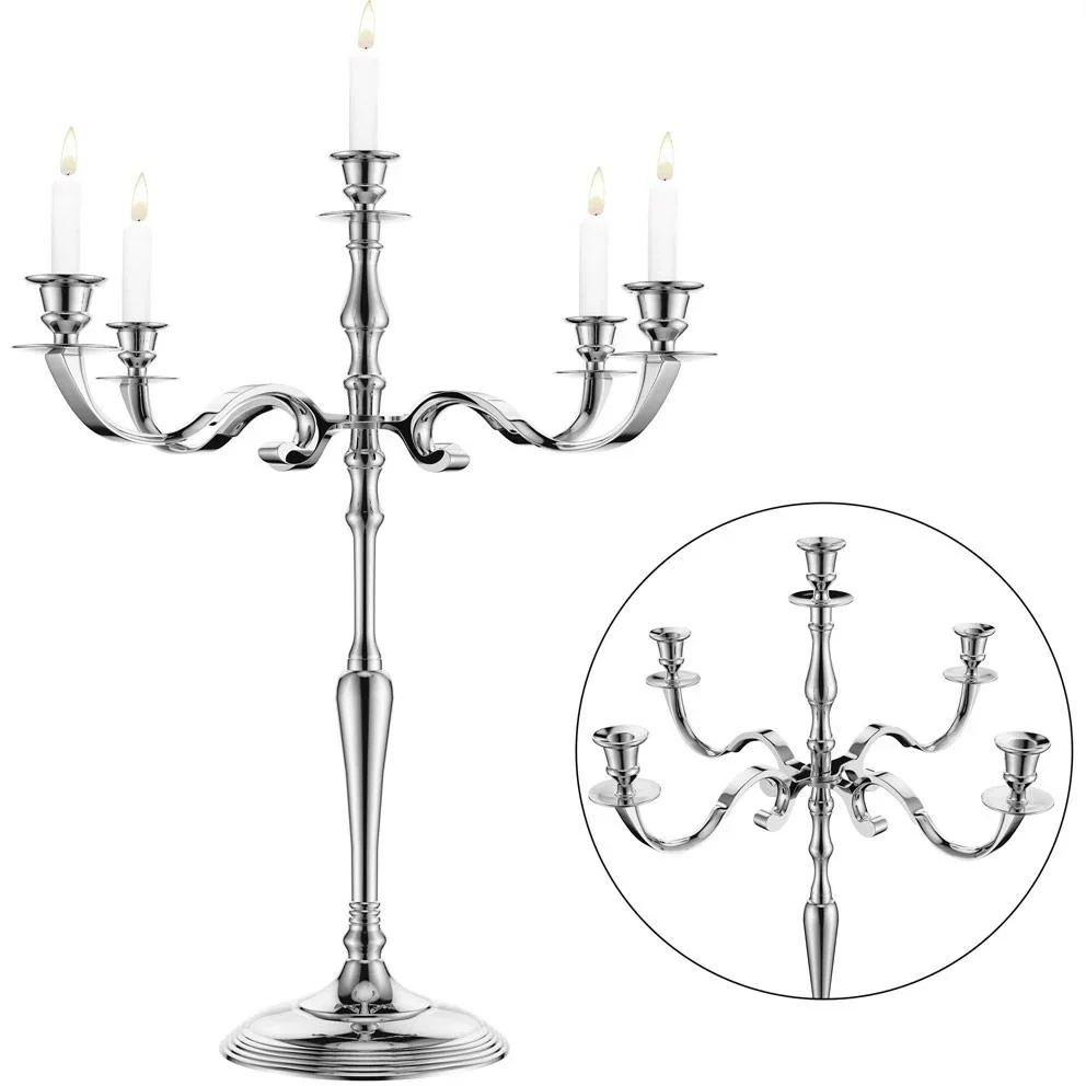 Kerzenleuchter 80cm silber - 5