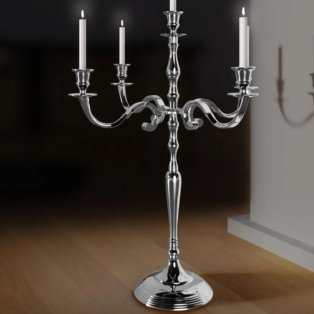 Kerzenleuchter 80cm silber - 6