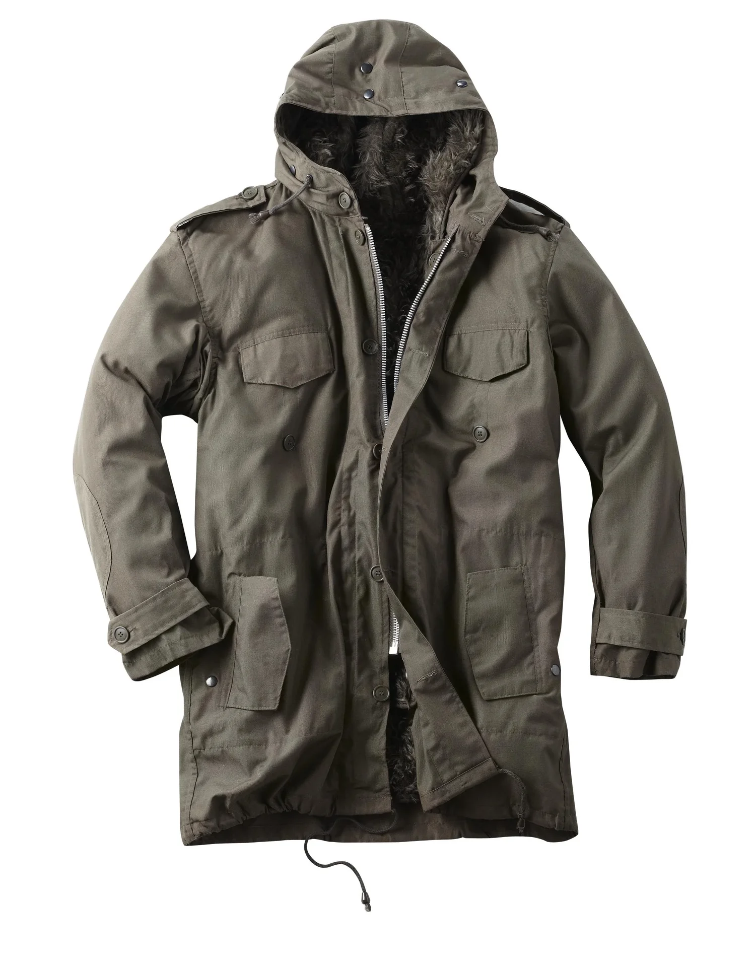 Parka, Farbe steingrau, Gr.M - 4