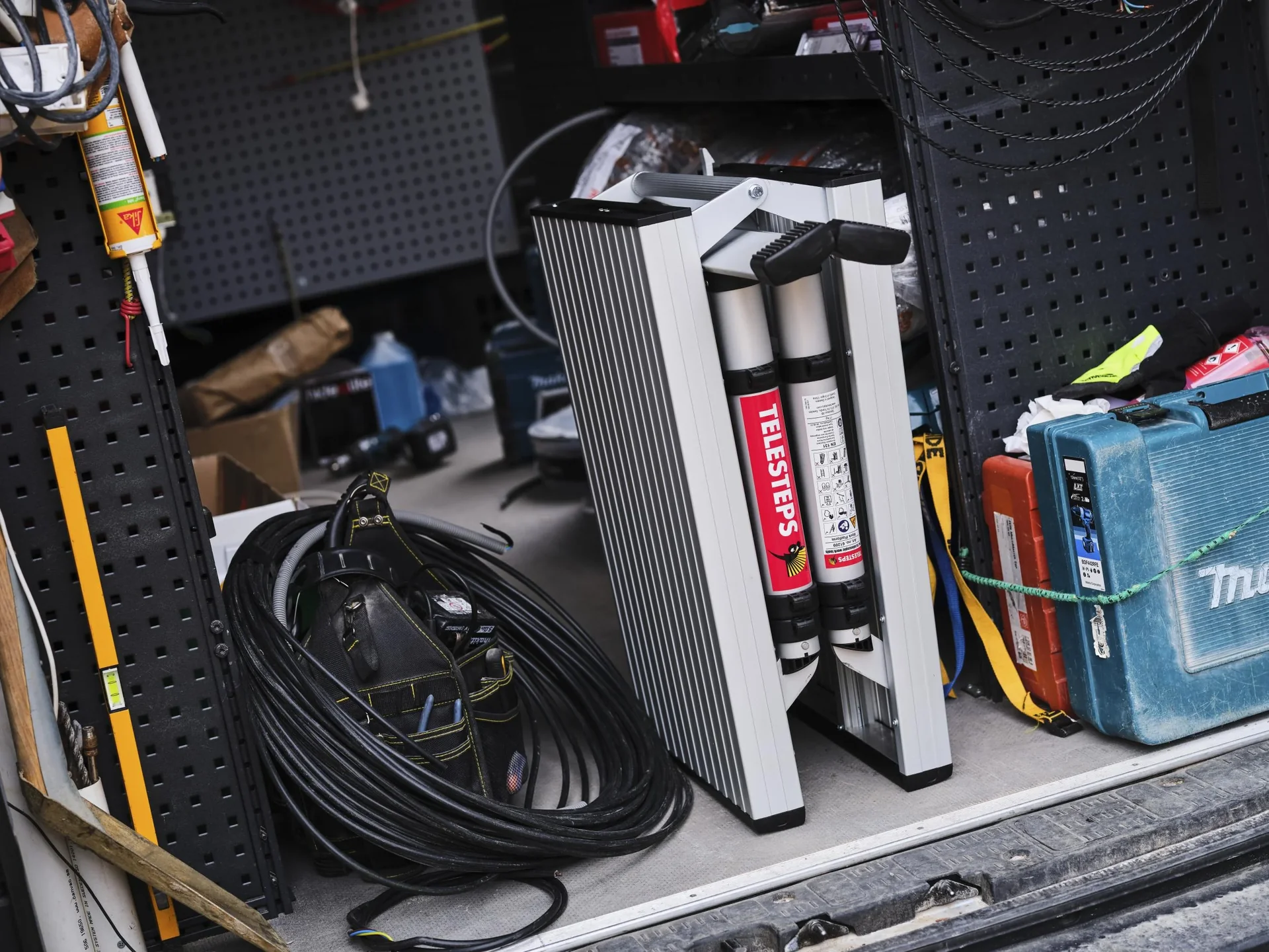 Teleskopische Plattform, Aluminium - 4