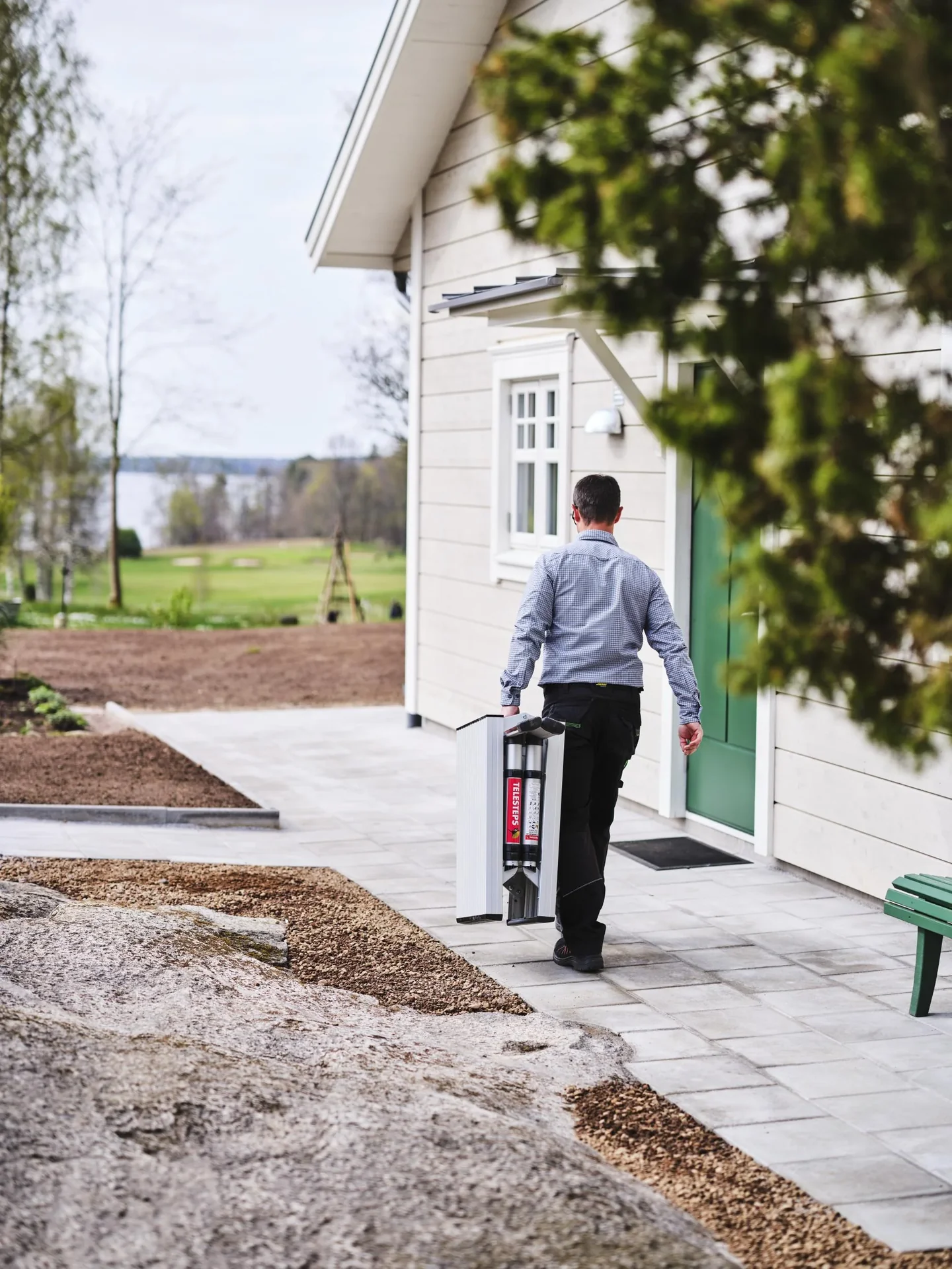 Teleskopische Plattform, Aluminium - 9