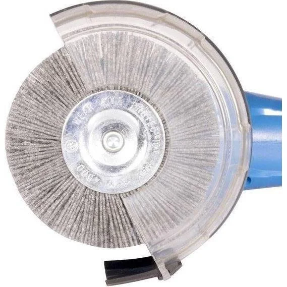 Elektrische Wildkrautbürste / Fugenreiniger mit 2 zusätzlichen Metallbürsten - 400W - 340 x 275 x 1230mm -GFR 401 - 0