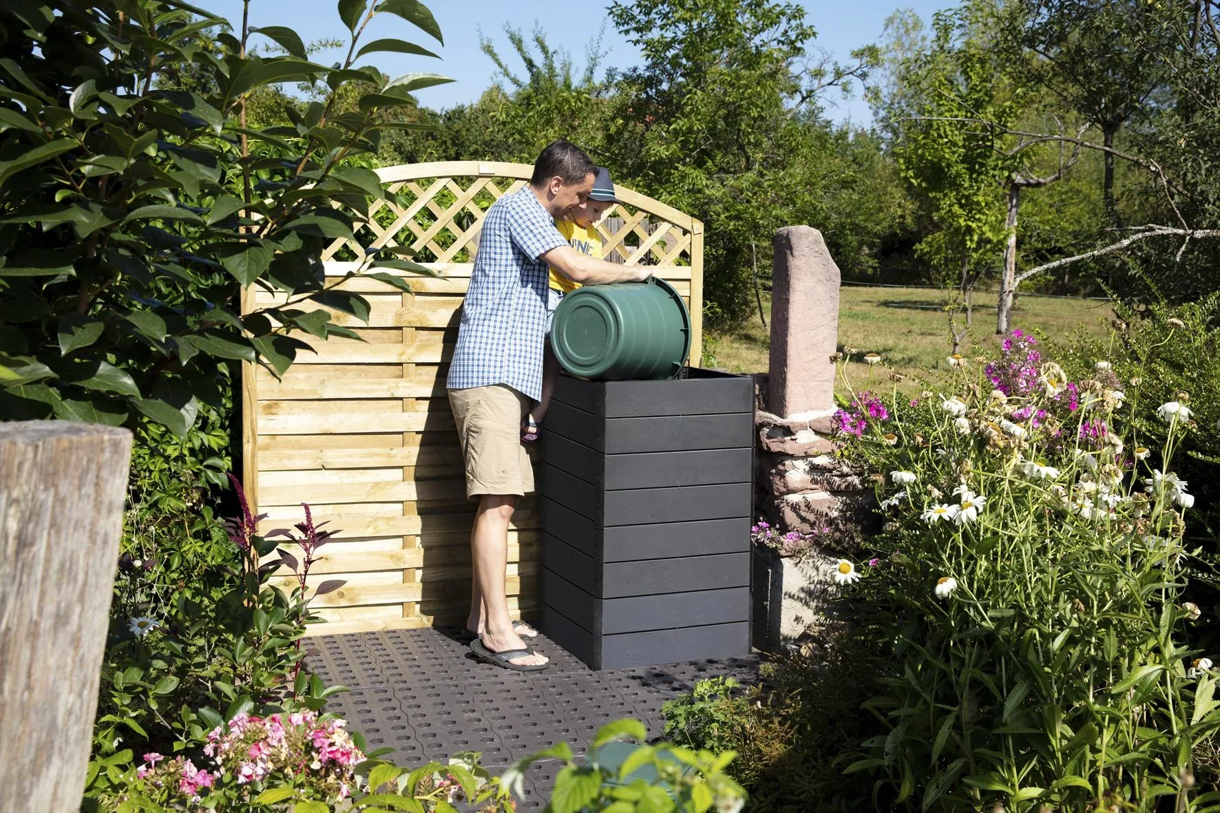 Hochbeet-System Stone "Ergo Quadro", Größe S - 2