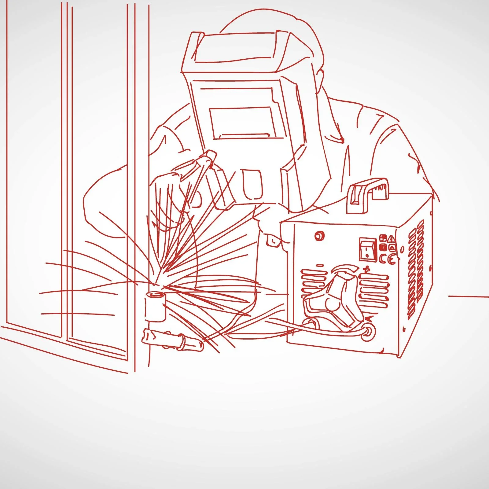 Elektroden Schweißgerät - 5