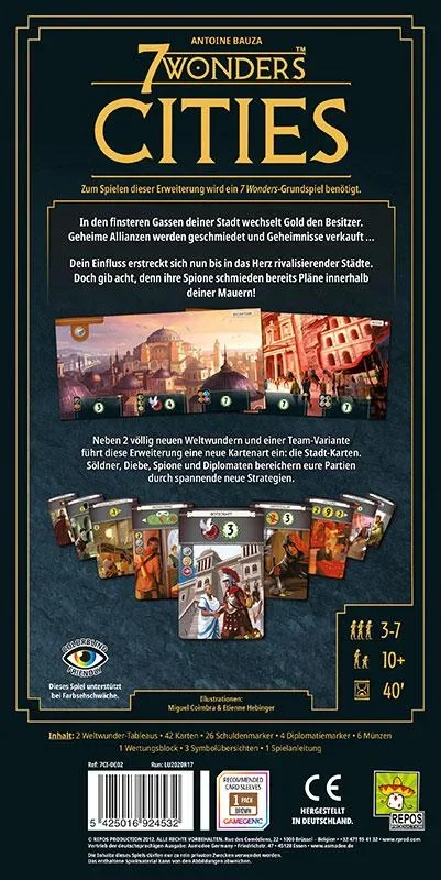7 Wonders -Cities - Erweiterung - 1