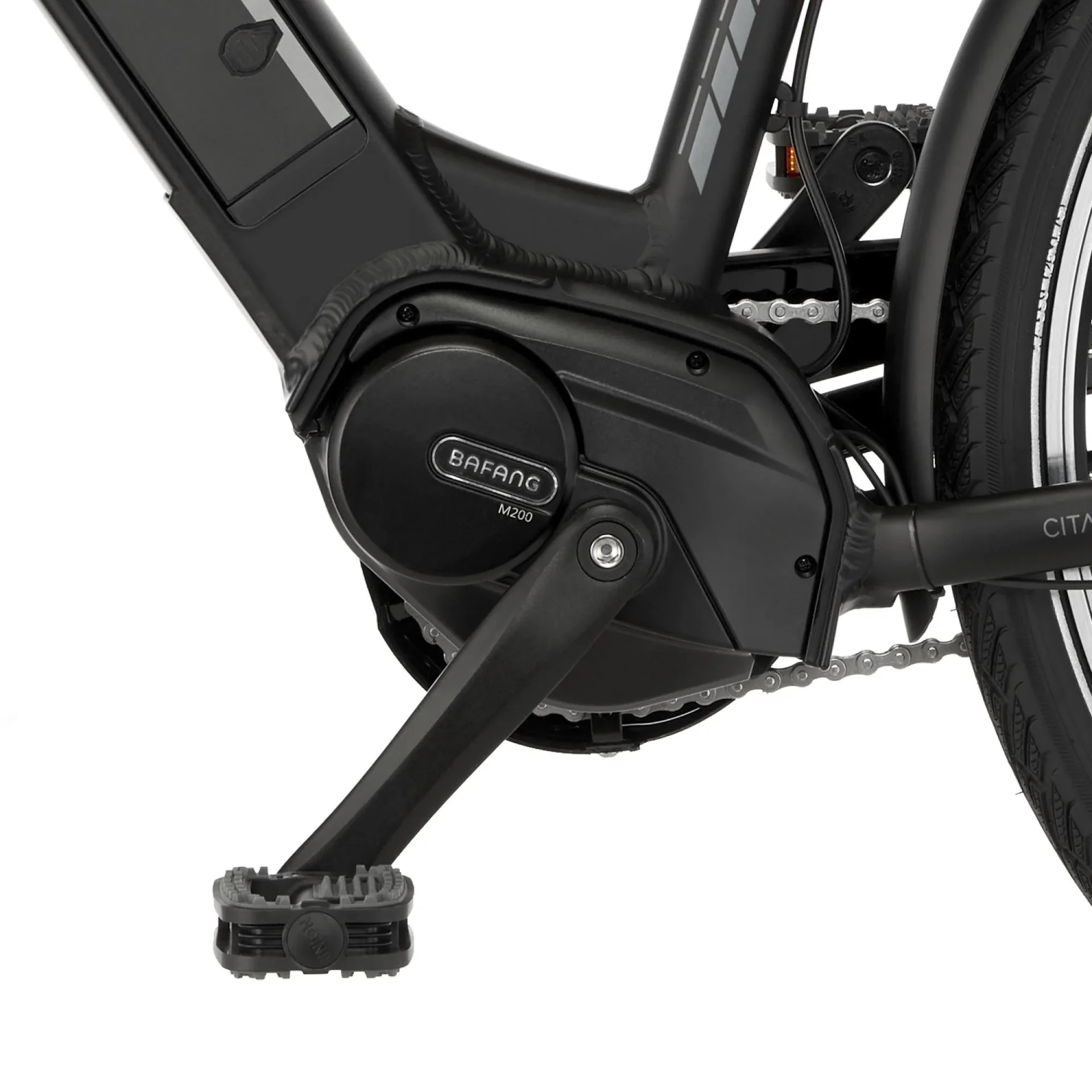 Unisex E-Bike City, 28 Zoll, Rahmengröße 41cm, 7-Gang Nabenschaltung, schwarz matt, CITA 4.1i - 7
