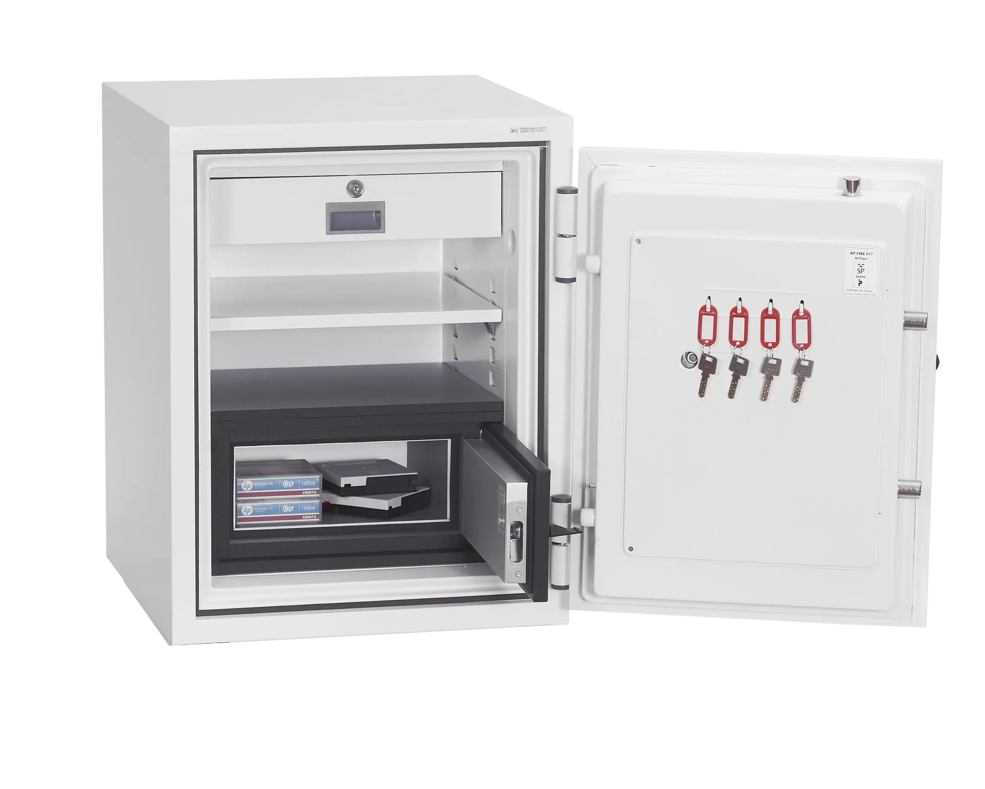 Datenschutztresor Datacombi Größe 1 mit Schlüsselschloss - 9