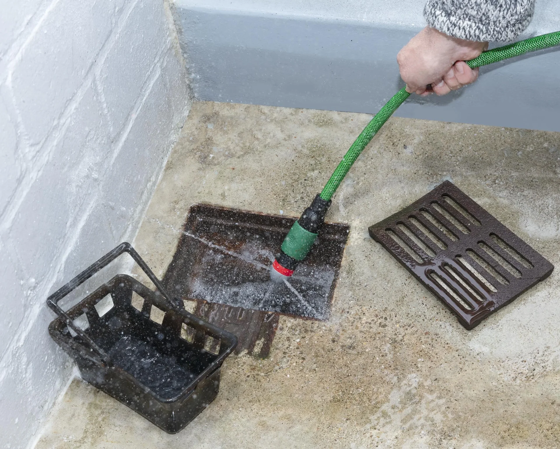 Rohrreinigungsdüse mit Steckkupplung - 1