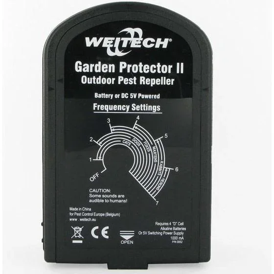Weitech Garden protector 2 - Verjagt Füchse, Kaninchen, Marder, Katzen und Hunde aus dem Garten - 2