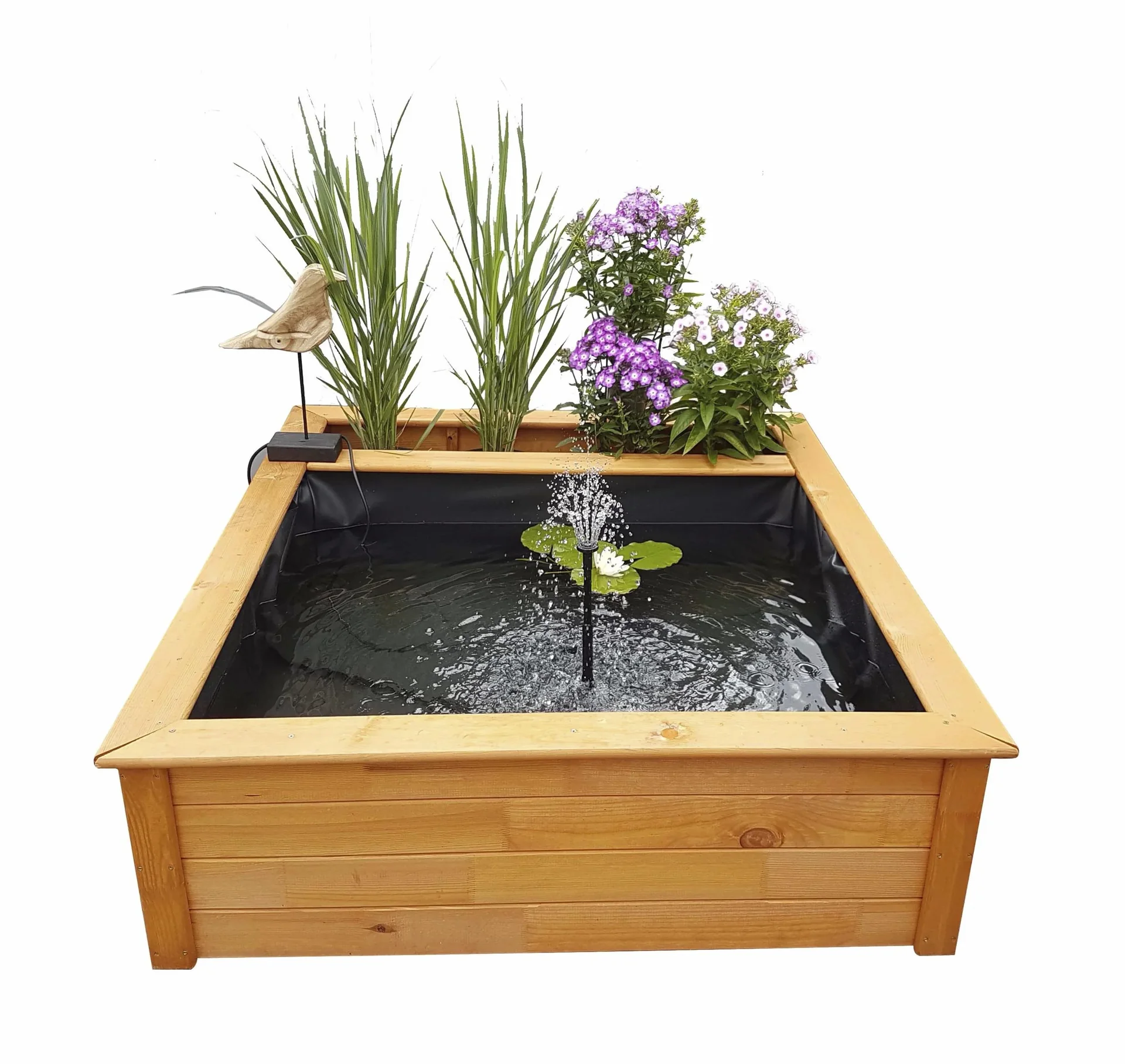 Hochteich mit seitlicher Pflanzzone Solar - 5