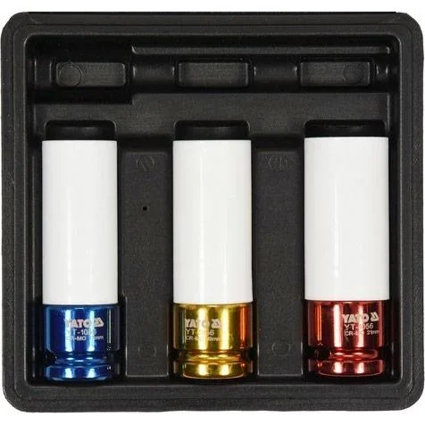 Akku-Schlagschrauber mit Steckdosen inkl. Koffer, Akku und Ladegerät - 18V - 300Nm - 5