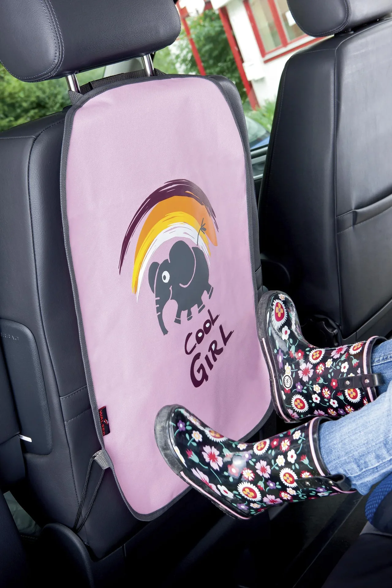 Rückenlehnenschutz "Cool Girl", rosa - 1