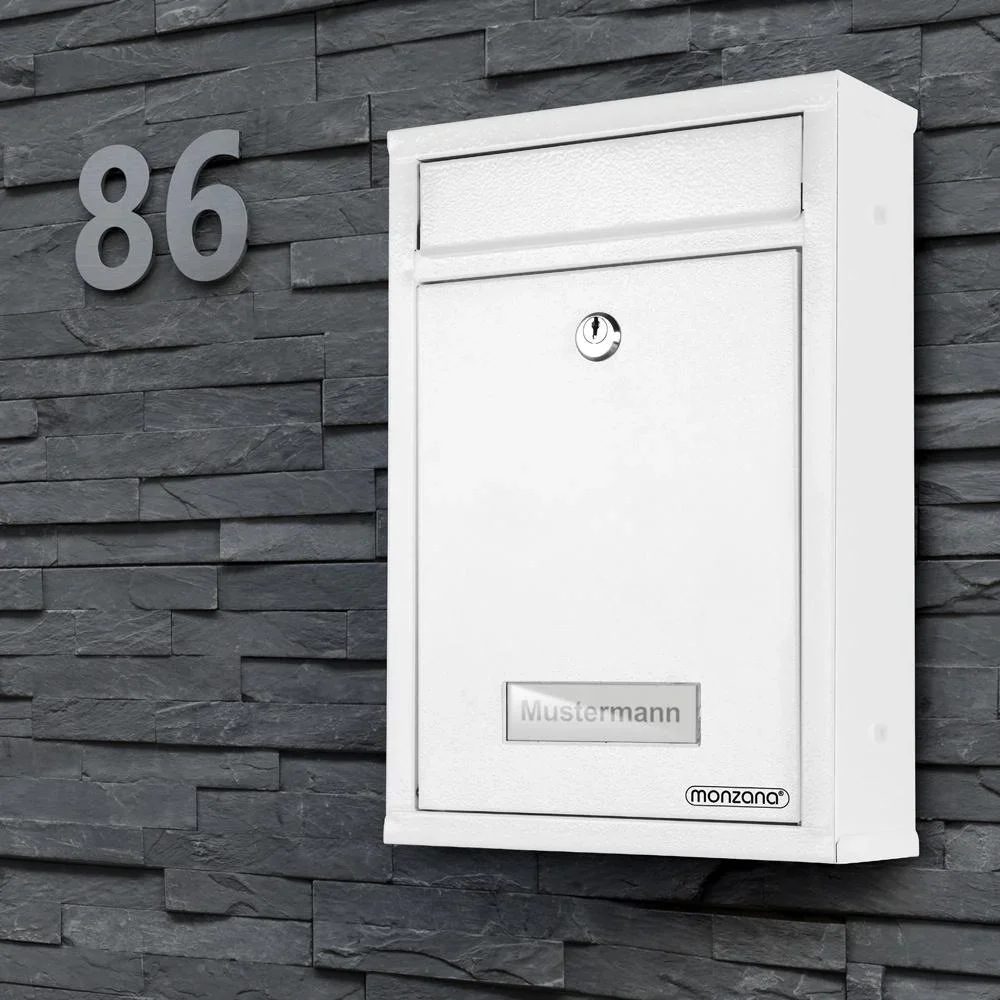 Briefkasten weiß 32x22x9cm - 0