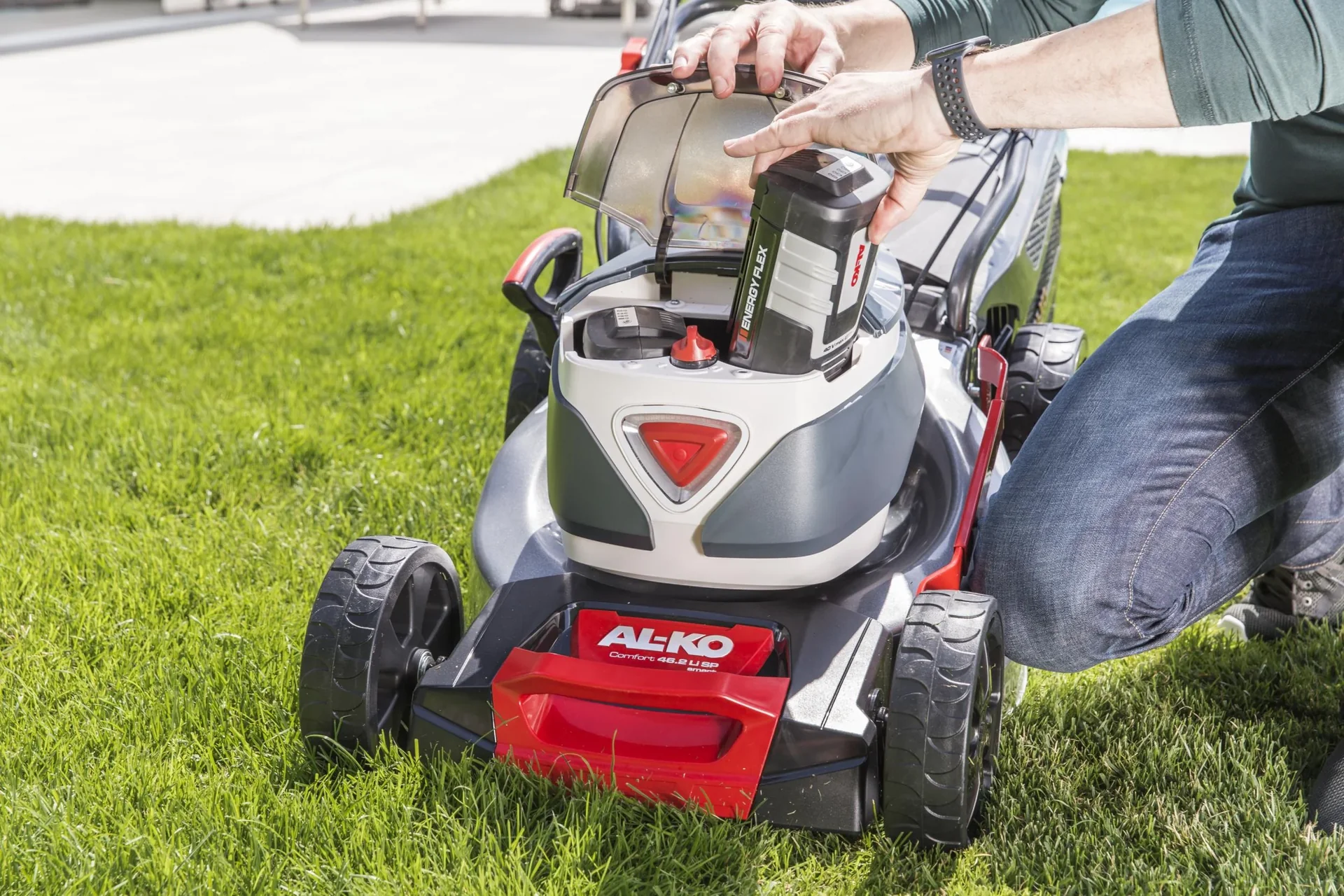 ENERGY FLEX Akku-Rasenmäher 46.2 Li SP-W Comfort - inkl. 2 Akku und Ladegerät - 3