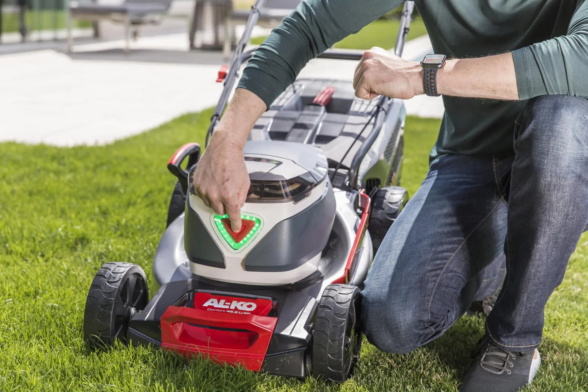 ENERGY FLEX Akku-Rasenmäher 46.2 Li SP-W Comfort - inkl. 2 Akku und Ladegerät - 6