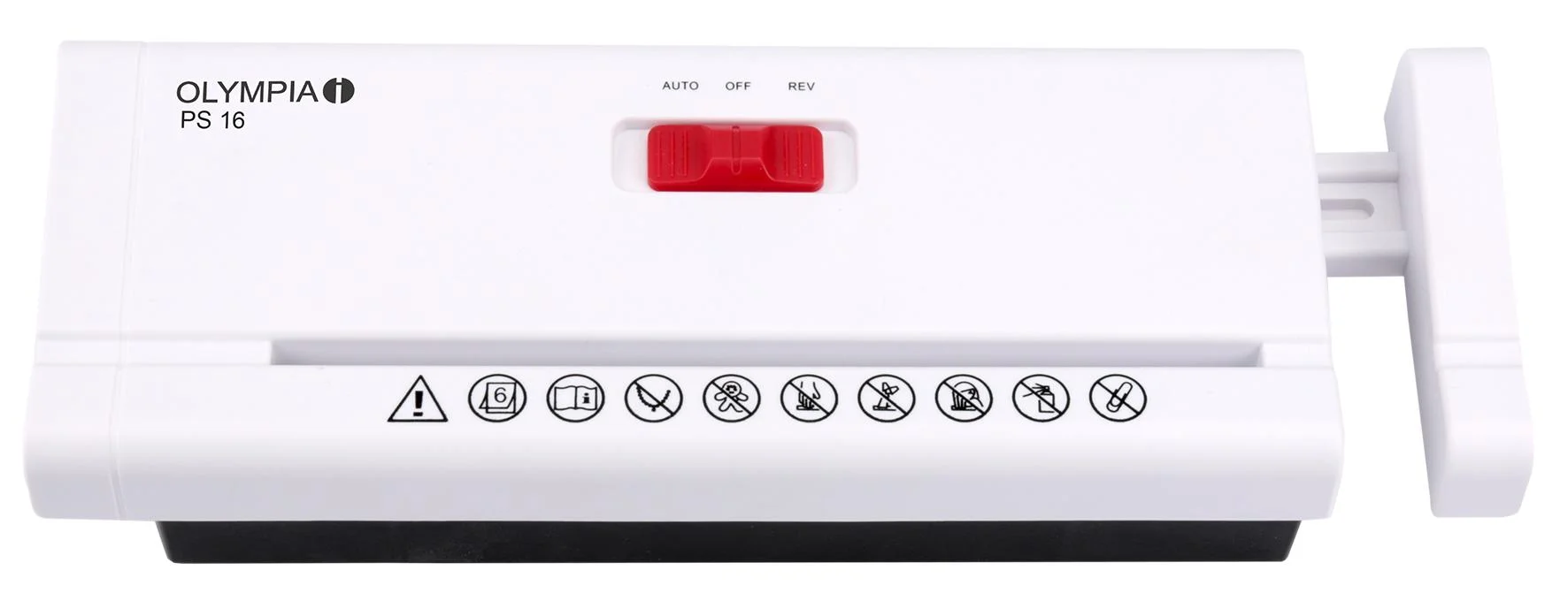 Aufsatz Aktenvernichter, weiß - 1