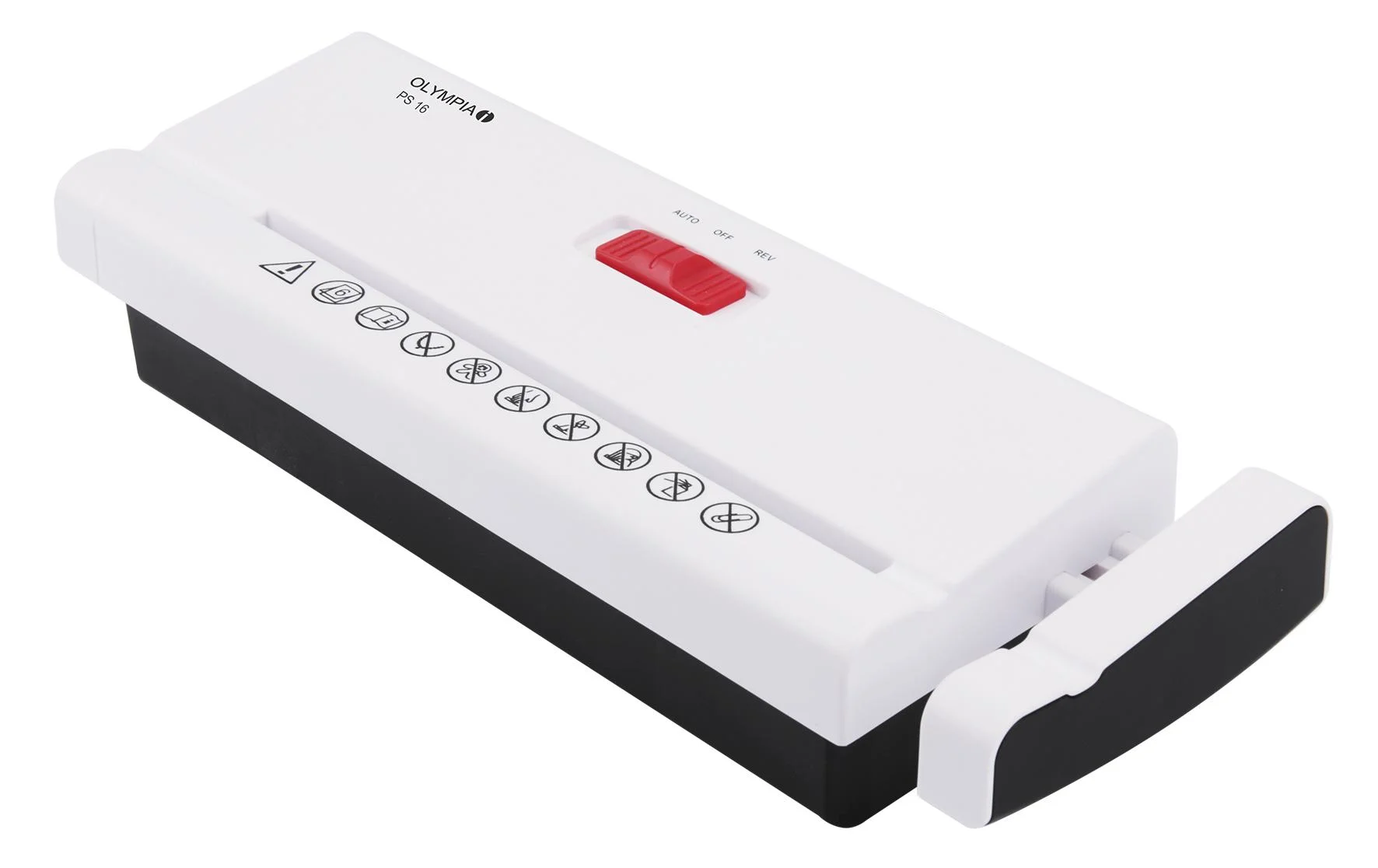 Aufsatz Aktenvernichter, weiß - 2