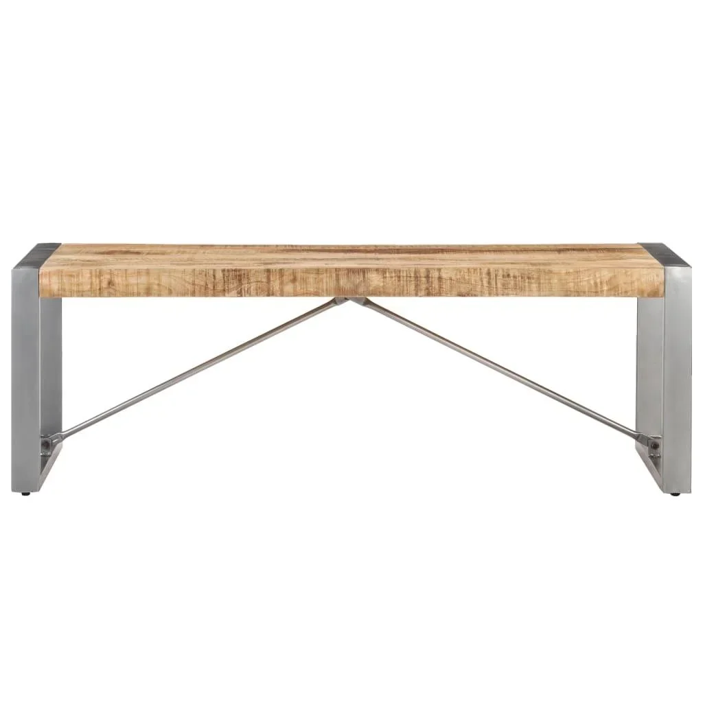 Couchtisch 120x60x40 cm Mango-Holz roh - 3
