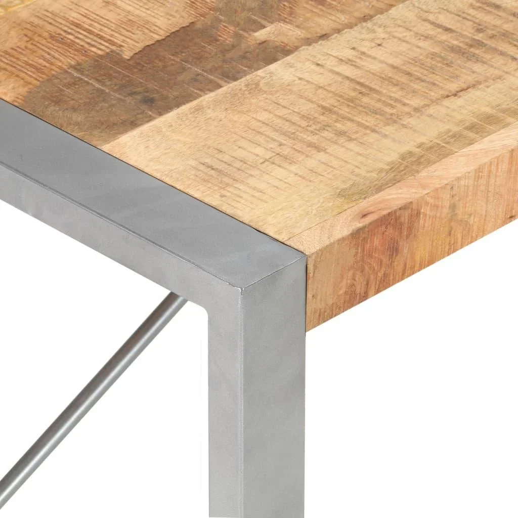 Couchtisch 120x60x40 cm Mango-Holz roh - 4