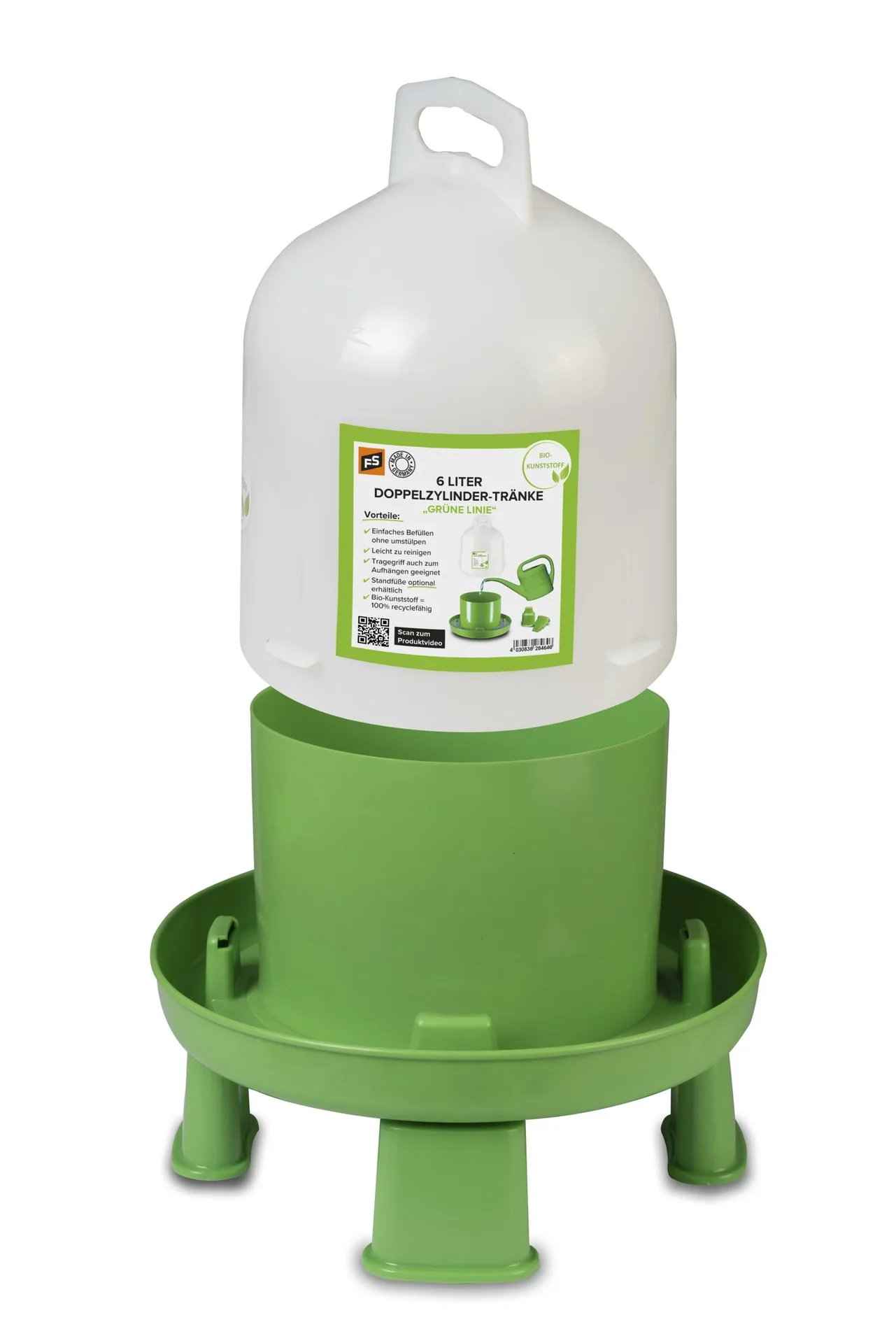 Standfüße Bio-Line zu Doppelzylindertränke 6 + 12 l - 1