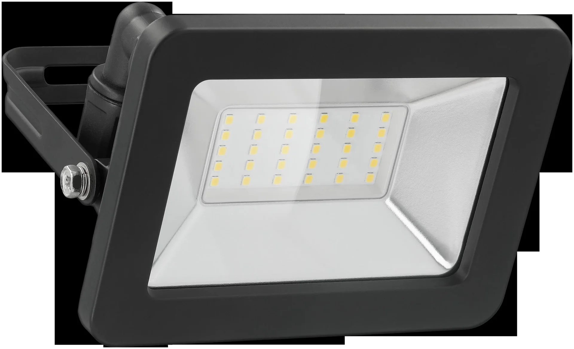 LED Außenstrahler schwarz, 30W - 2550lm - 0