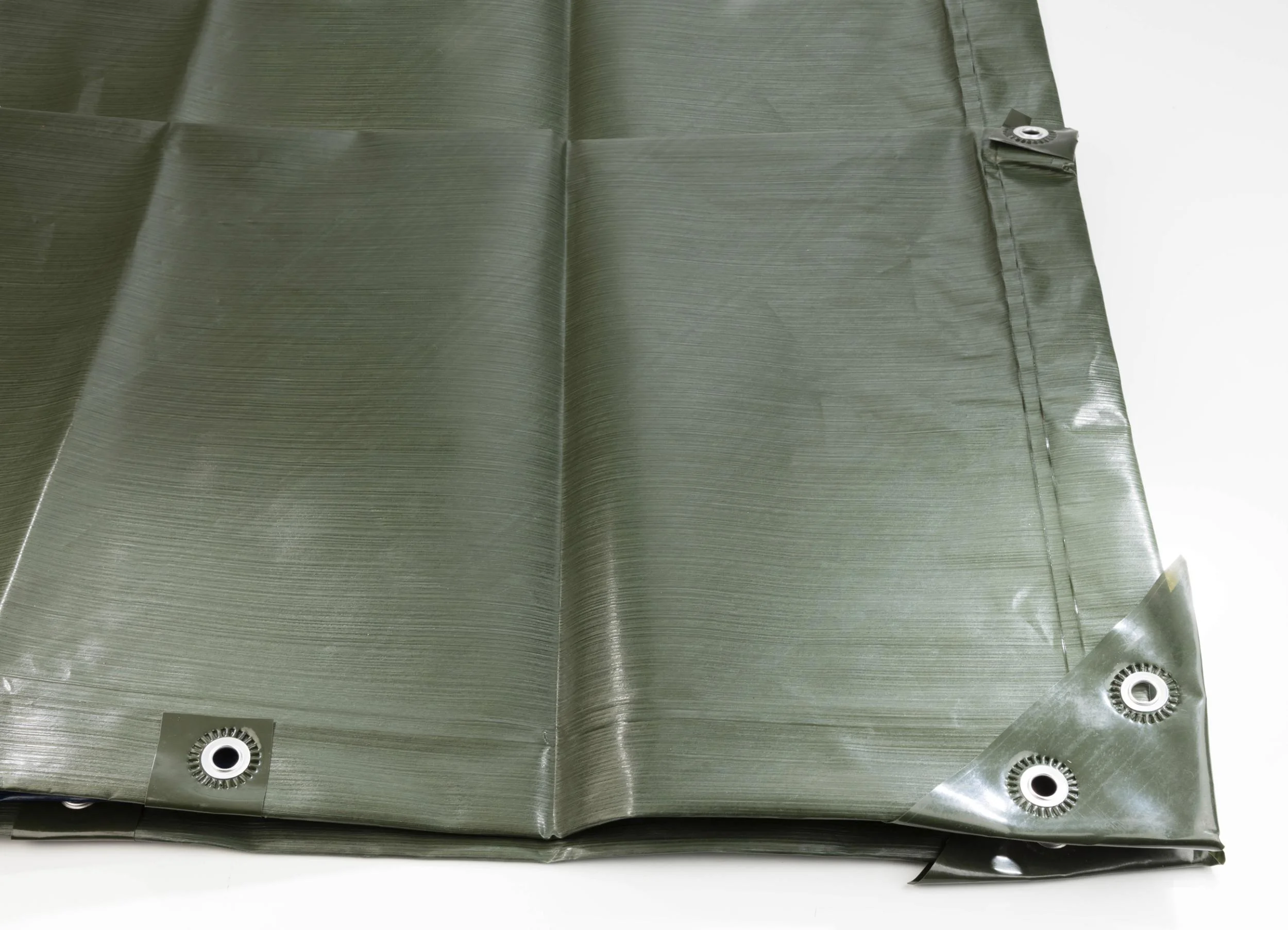 Abdeckplane, zweifarbig grün/ blau, extrem stark 150 g/ m²,10 x 15 m - 0