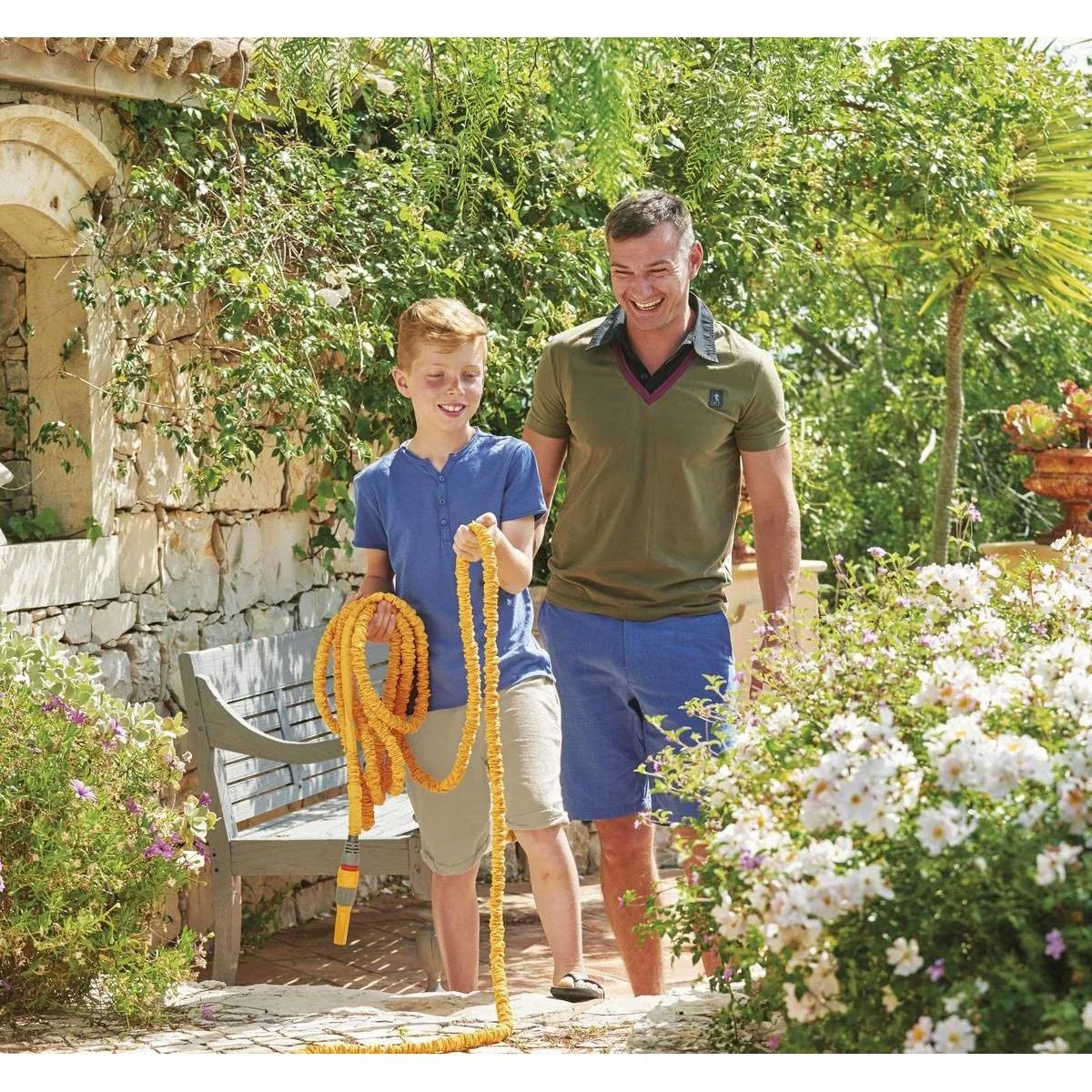 Verlängerbarer Gartenschlauch 15 Meter - 3