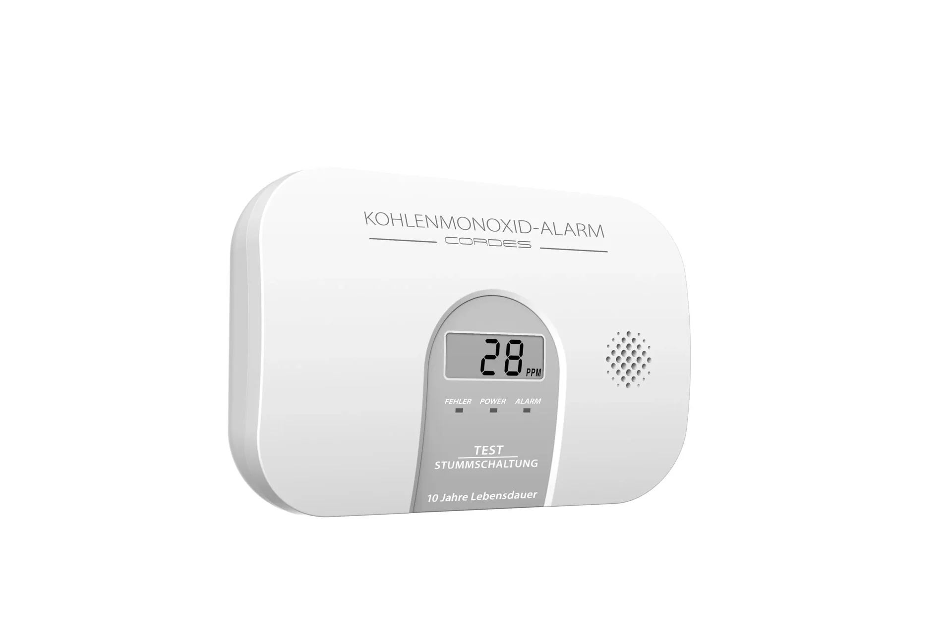 Kohlenmonoxidmelder CC-4100 mit LED Display - 0