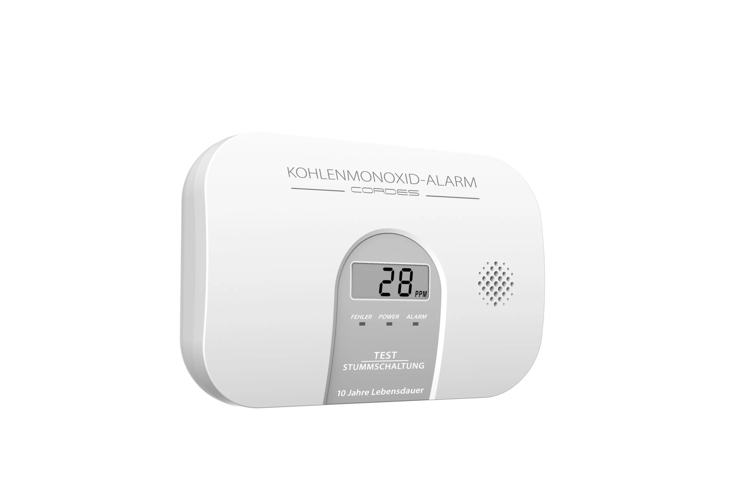 Kohlenmonoxidmelder CC-4100 mit LED Display - 0