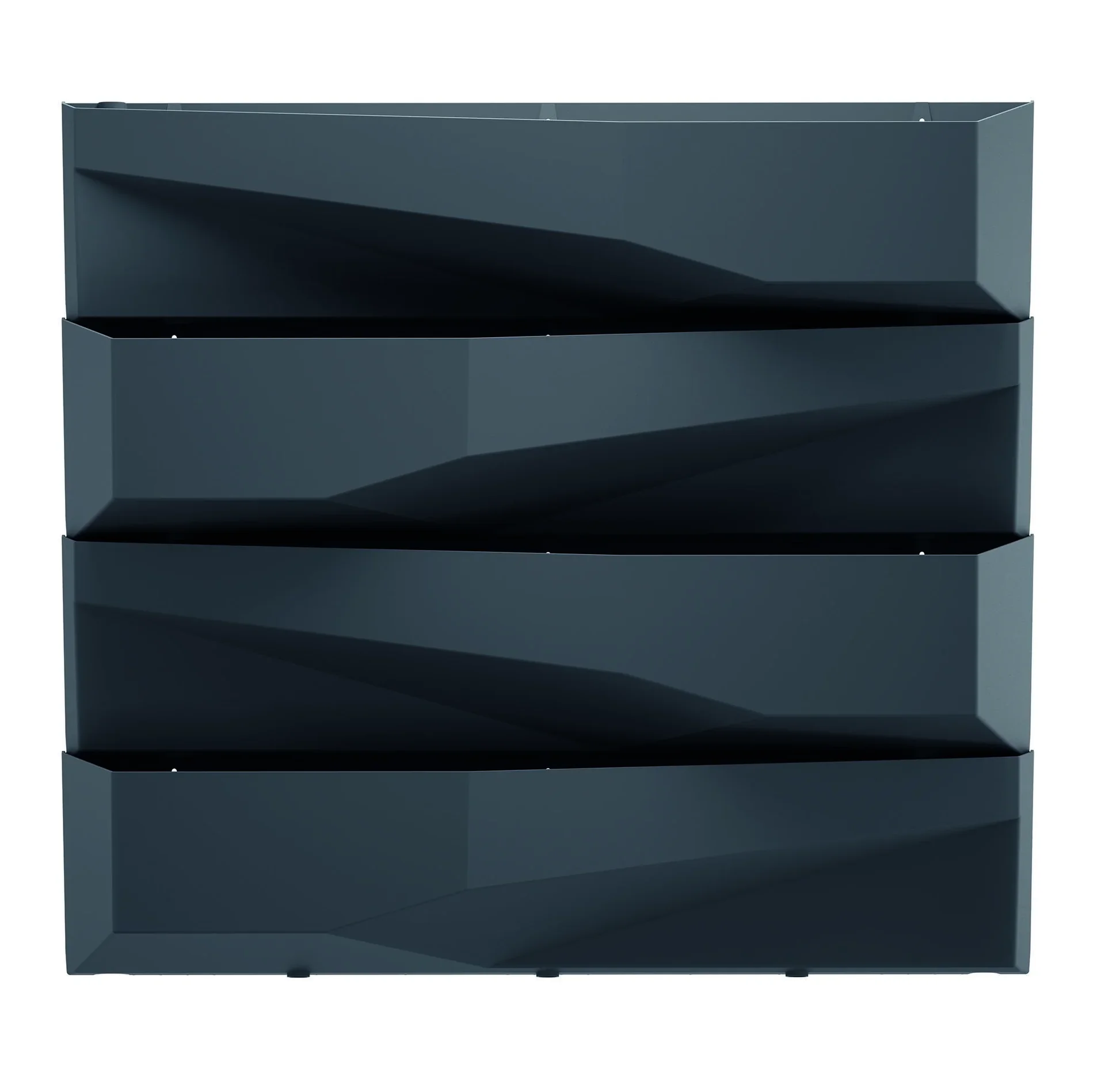 Pflanzkasten Cascaden, anthrazit - 0