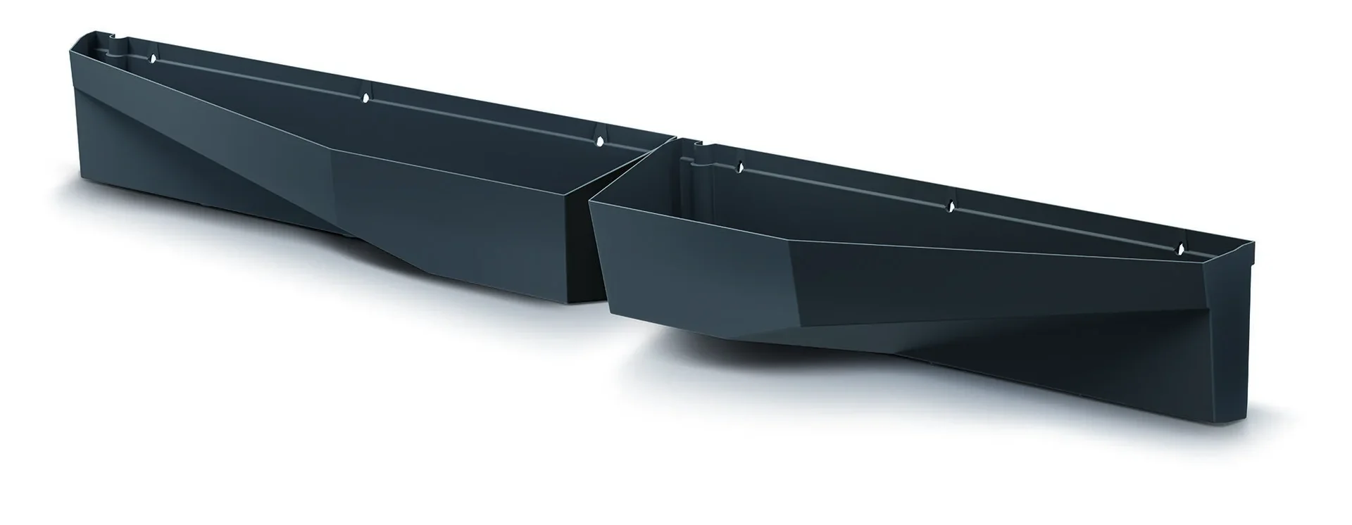 Pflanzkasten Cascaden, anthrazit - 3