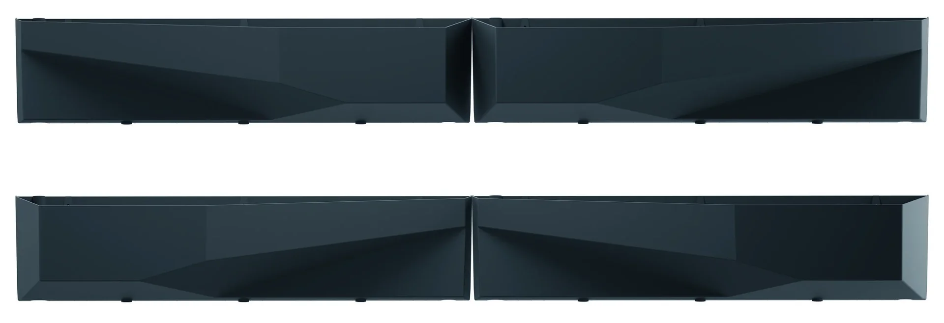 Pflanzkasten Cascaden, anthrazit - 4