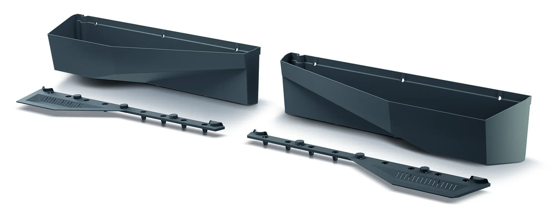 Pflanzkasten Cascaden, anthrazit - 7