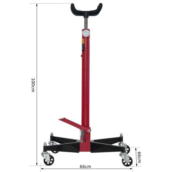 Hydraulischer Getriebeheber Motorheber Stahl 500kg - 2