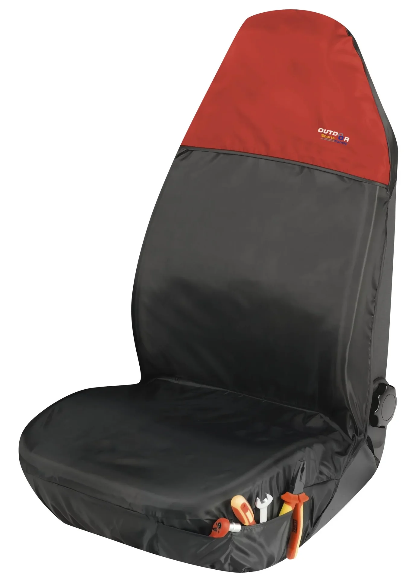 Schonbezug Universalgröße Outdoor Sports rot - 0