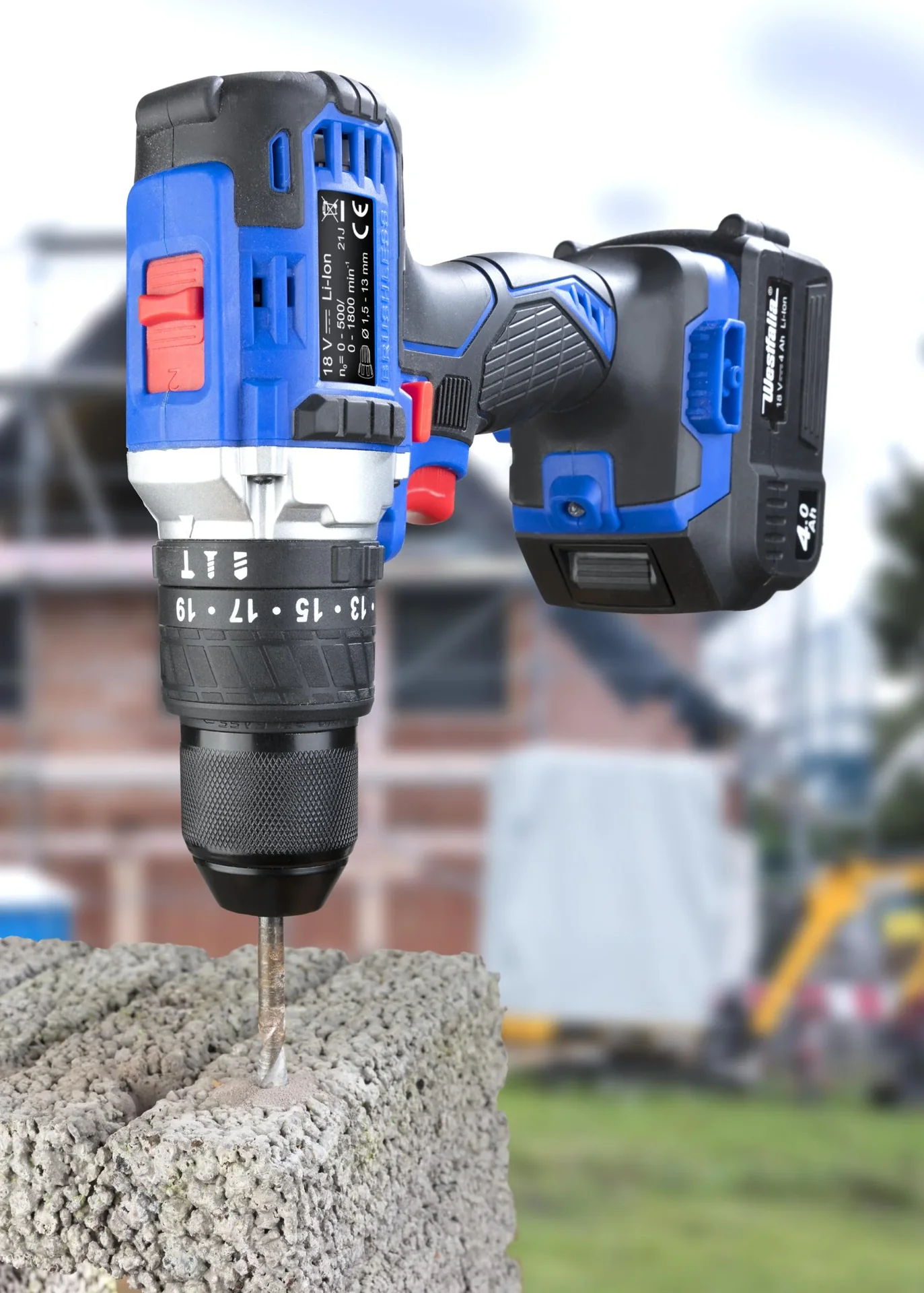 Akku-Schlagbohrschrauber 18 Volt Li-Ion WABS18BL -ohne Akku und Ladegerät- - 0