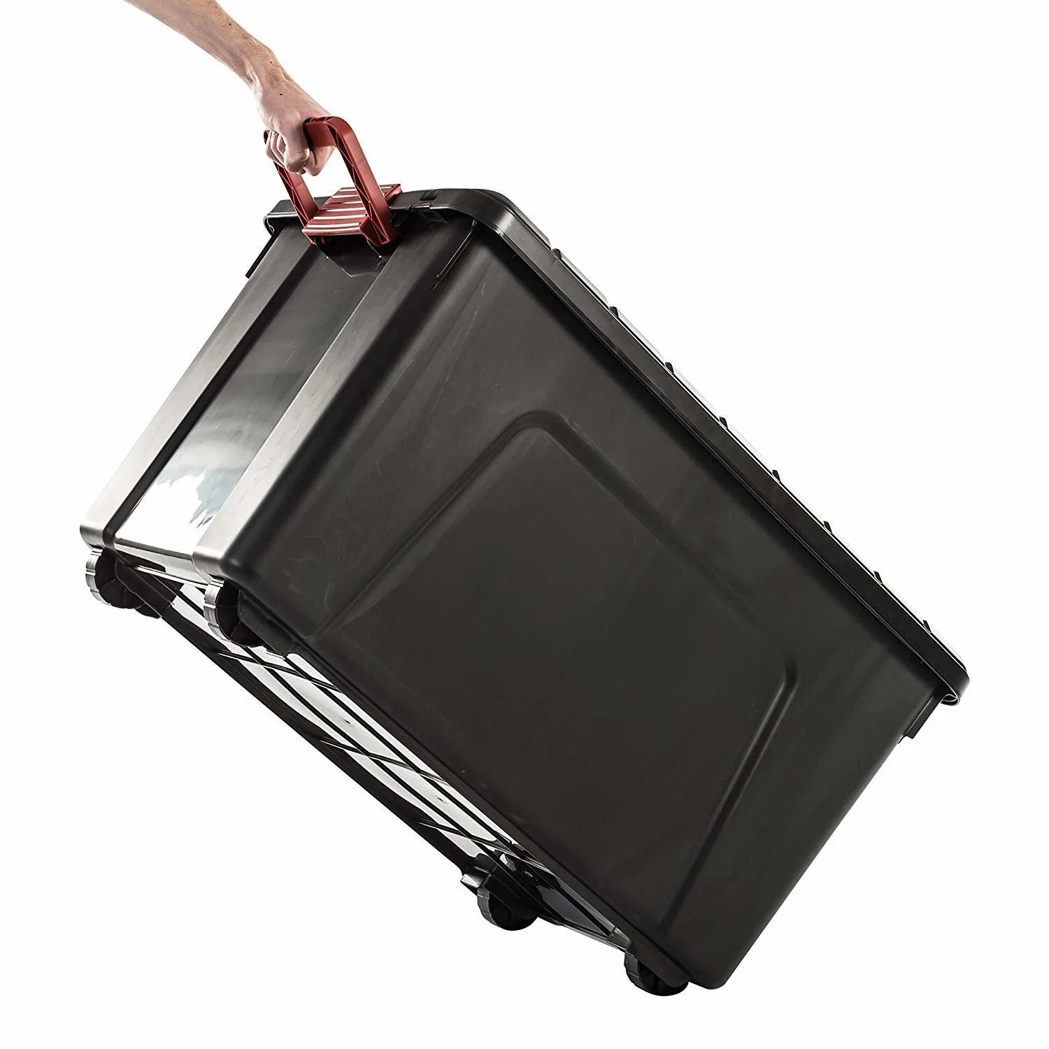 Multi Aufbewahrungsbox 110 Liter, mit Rollen, 2er Set - 1